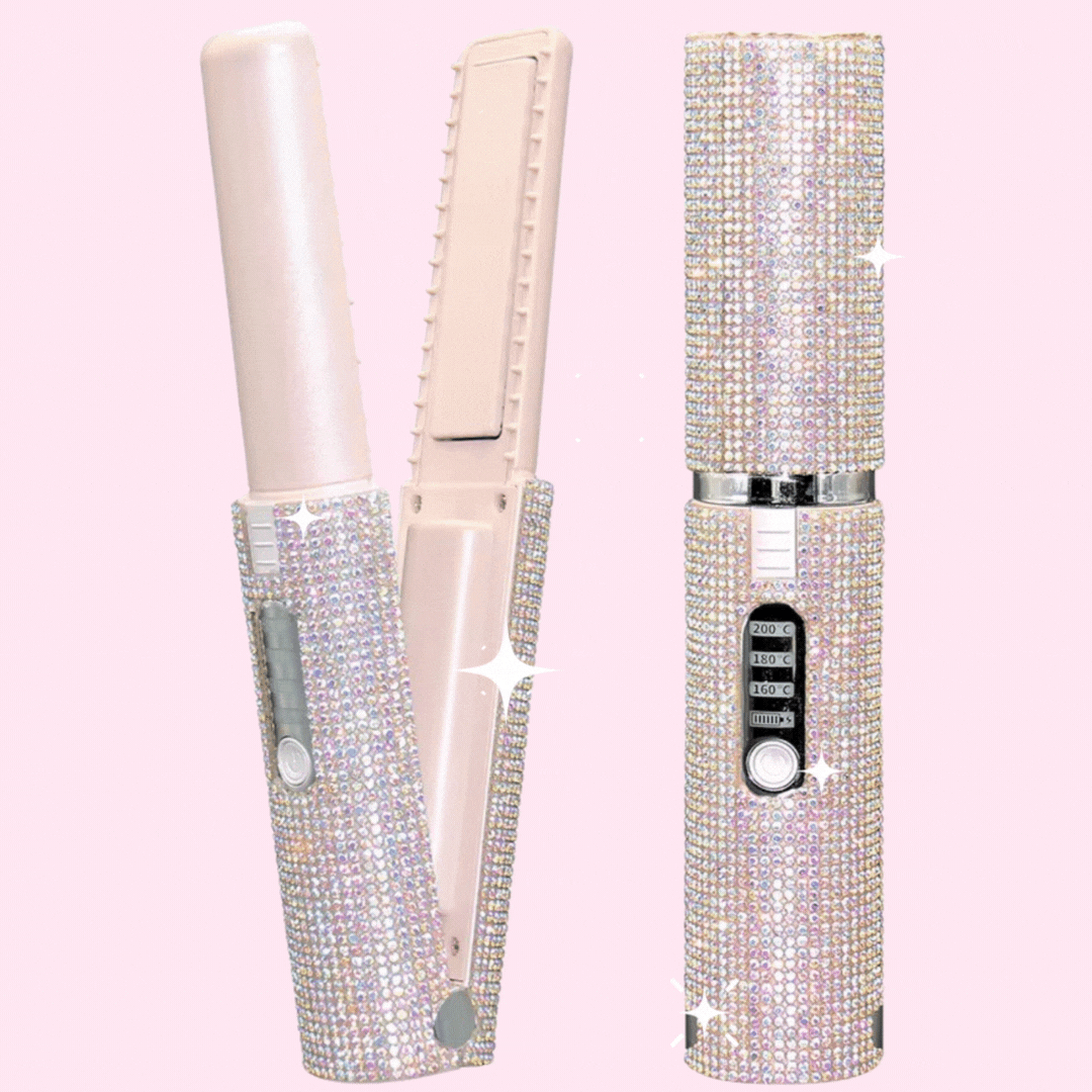 𝐏𝐢𝐧𝐤 𝐂𝐨𝐫𝐝𝐥𝐞𝐬𝐬 𝐁𝐚𝐛𝐲𝐃𝐨𝐥𝐥 & 𝐂𝐨. 𝐓𝐫𝐚𝐯𝐞𝐥 𝐅𝐥𝐚𝐭𝐢𝐫𝐨𝐧 -𝐰/ 𝐂𝐞𝐫𝐚𝐦𝐢𝐜 𝐏𝐥𝐚𝐭𝐞𝐬